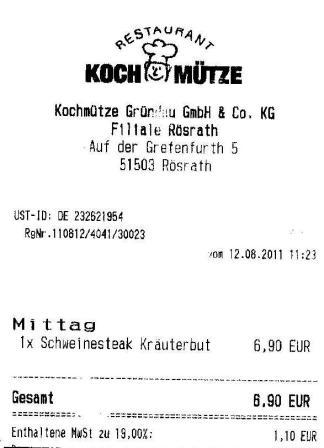 ekui Hffner Kochmtze Restaurant